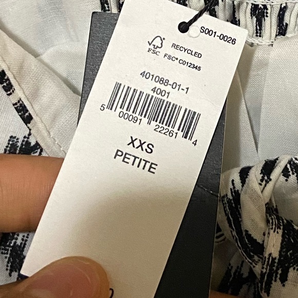 NWT Banana Republic Maxi Cotton Dress XXS - Picture 7 of 7